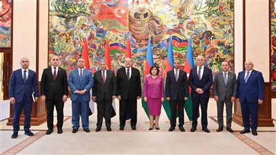 رئيس الشيوخ يثمن دعم أذربيجان لترشح الدكتور خالد العناني لمنصب مدير عام  