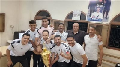 ختام نهائى دورة كرة القدم الخماسى بملاعب مركز شباب هو