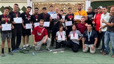 الصيد يحصد المركز الثانى فى بطولة الجمهورية لرفعة البنش