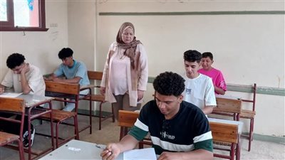 محافظ بني سويف يتابع ختام أعمال امتحانات نهاية الفصل الدراسي الثاني