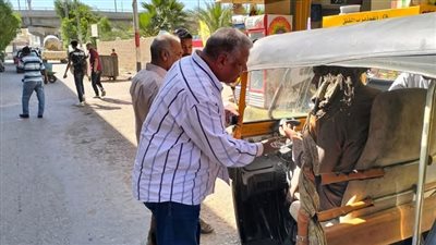 جولة ميدانية موسعة لرئيس مركز قوص بشوارع المدينة