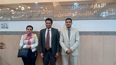 جامعة المنصورة تشارك في اجتماع تطوير منظومة الطلاب الوافدين 