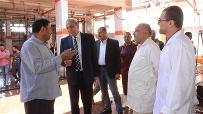 محافظ الغربية يتابع  استعدادات المجازر وتوريد القمح بالسنطة