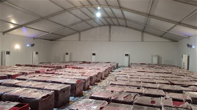 جولات تفقدية للبعثة الرسمية للحج السياحي لمراجعة تجهيزات اامخيمات في منطقتي منى وعرفات