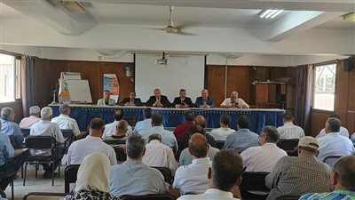 وكيل زراعة الغربية يناقش آليات العمل مع مديري العموم 