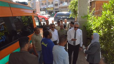 محافظ الغربية يتفقد المواقع الخدمية بقرية شبراقاص بالسنطة