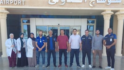 صحة سوهاج تتابع خدمات الحجر الصحي بمطار سوهاج الدولي 