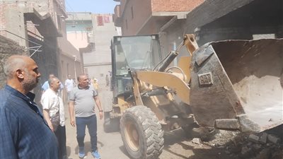  تنفيذ 537 قرار إزالة ضمن الموجة 26 لإزالة التعديات في الدقهلية 