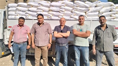 ضبط 10 أطنان دقيق مدعم قبل تهريبه بالفيوم 