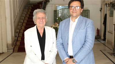 وزير الثقافة يناقش مع المايسترو سليم سحاب التعاون في اكتشاف وتدريب المواهب 