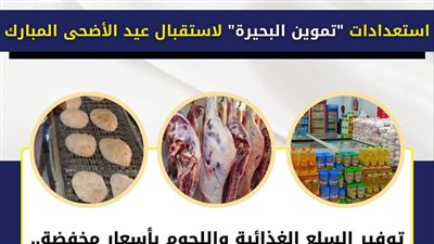 تعرف علي إستعدادات تموين البحيرة لإستقبال العيد