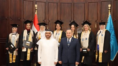 تخريج أول دفعة من برنامج ماجستير العلوم في 