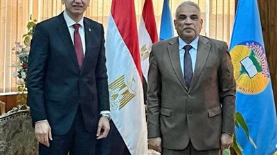 جامعة طنطا تدرس سبل التعاون مع كبرى المؤسسات الرياضية
