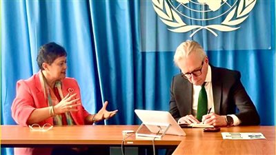 نميرة نجم تُفعّل شراكة متوازنة مع الأمم المتحدة والاتحاد الأوروبي لحوكمة الهجرة الإفريقية