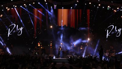 روبي تحيي ليلة استثنائية بالأردن وتطل على جمهورها بإطلالة ساحرة