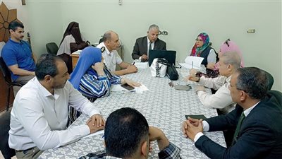 وكيل تعليم الفيوم يتابع لجان امتحانات الشهادة الإعدادية 