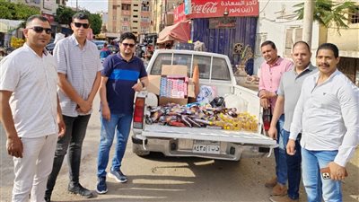 ضبط 4200 علبة سجائر مجهولة المصدر قبل بيعها بالفيوم 