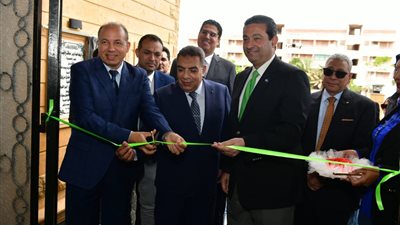 جامعة المنصورة تفتتح مشروع تطوير مصيف العاملين بمدينة جمصة