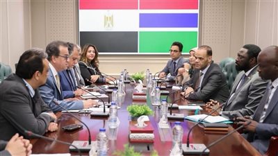 وزير الصحة يستقبل وزير خارجية جامبيا لتعزيز التعاون بالقطاع الصحي في البلدين