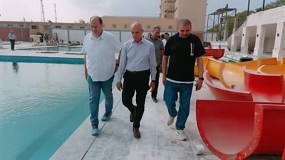 مدير الشباب والرياضة بالبحيرة يقوم بجولة تفقدية لنادي بدر الرياضي