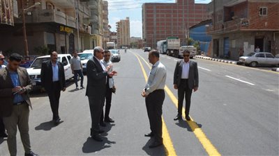 محافظ الغربية يتابع مشروعات محور أم القرى وكورنيش محلة منوف