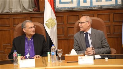 محافظ القاهرة يستقبل رئيس الطائفة الإنجيلية للتهنئة بعيد الأضحى