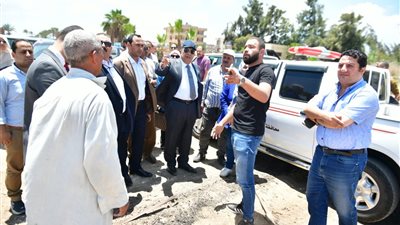  محافظ الدقهلية يتفقد الانشاءات بمصنع تطوير المخالفات البلدية