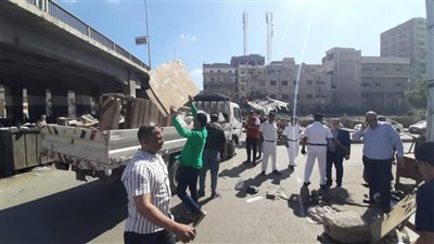 حملات مكثفة لتحقيق الانضباط بدمنهور استعدادًا لعيد الأضحى