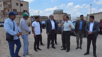 محافظ الغربية يتابع تطوير شارع الجيش بكفر الزيات 