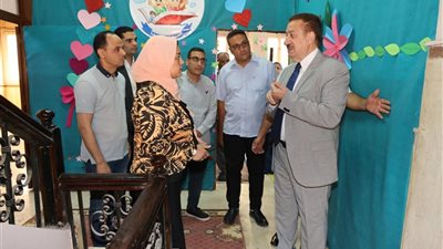 محافظ المنوفية يتفقد منظومة العمل بمركز الدراسات الوطنية