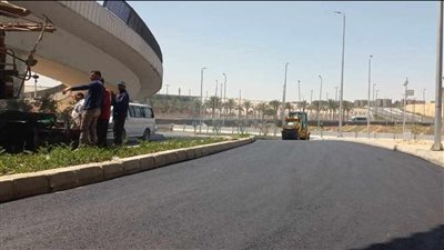محافظ الجيزة: رصف وتطوير الطريق أسفل الطريق الدائري بمنطقة كفر غطاطي