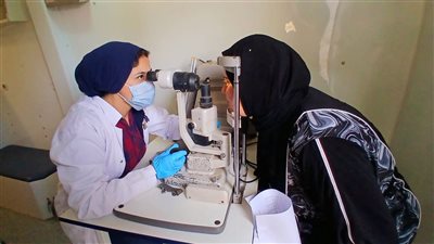  1161 مستفيد من القافلة الطبية المجانية بجاليا الأولى بالدقهلية 
