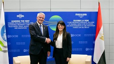 المشاط تعقد جلسة مباحثات مع الأمين العام لمنظمة التعاون الاقتصادي والتنمية