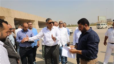  محافظ الجيزة يتفقد أعمال التطوير بالمناطق المحيطة بالمتحف المصري الكبير