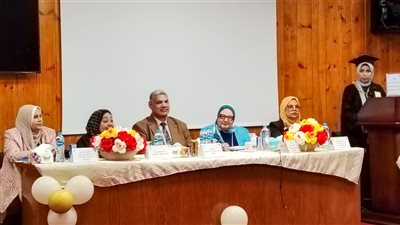  مناقشة أوّل رسالة ماجستير بكلية التّمريض جامعة الفيوم