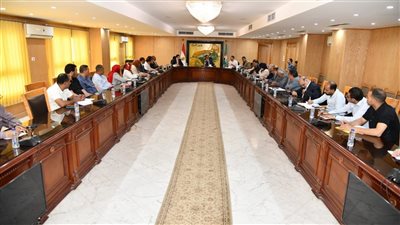 محافظ الفيوم يؤكد على تكثيف عمل اللجان للانتهاء من ملفات التقنين 