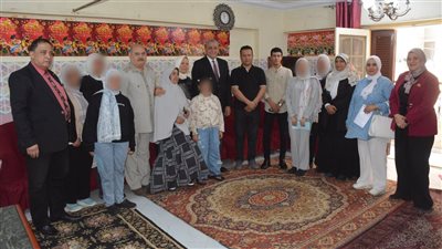 محافظ الغربية يشارك الأيتام فرحة عيد الأضحى