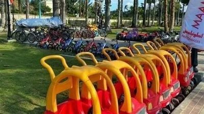 حدائق الإسكندرية تتزين لاستقبال زوار عيد الأضحى 