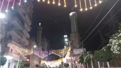 توافد المصلين لأداء صلاة عيد الأضحى المبارك بالإسكندرية 