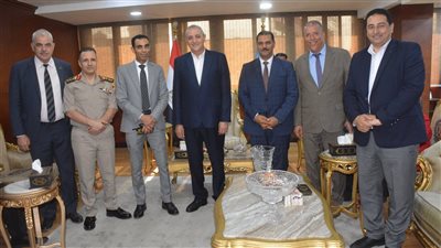 محافظ الغربية يستقبل المهنئين بعيد الأضحى المبارك