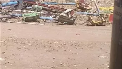  إصابة 3 أطفال إثر سقوط أرجوحة ملاهي شعبية بطنطا 