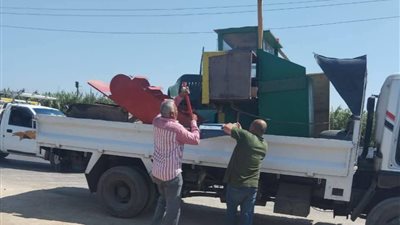 رفع 121 حالة إشغال فى ثاني أيام عيد الأضحى بدمنهور