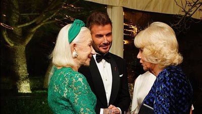 ديفيد بيكهام يحصد لقب فارس .. حلم يتحقق بعد سنوات من الانتظار