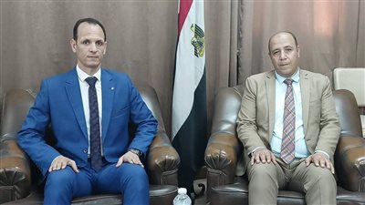وكيل زراعة الغربية يستقبل رئيس الإدارة المركزية لحماية الأراضى