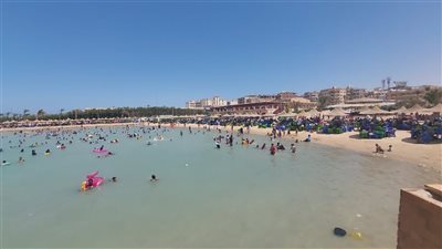 رفع اشغالات الفنادق لـ 95% بشواطئ الغردقة