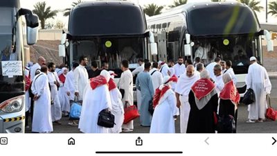 تفويج الحجاج المتعجلين من مشعر منى.. ووزارة السياحة تتابع ميدانيًا