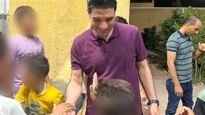 نائب محافظ سوهاج يشارك أطفال مؤسسة البنين احتفالهم بعيد الأضحى المبارك