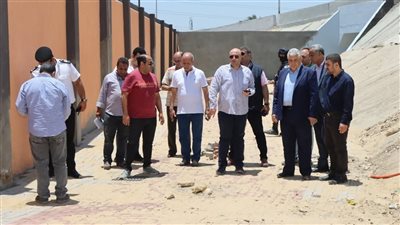 محافظ بني سويف يتفقد التسهيلات المرورية بمحيط مجمع المواقف الجديد 