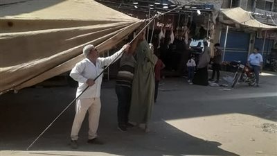 رفع 270 حالة متنوعة من الإشغالات في سنورس بالفيوم 