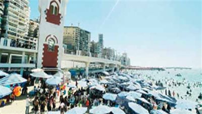 المتنزهات والحدائق ﻛﺎﻣﻠﺔ اﻟﻌﺪد ﻓﻰ آﺧﺮ أﻳﺎم اﻹﺟﺎزة